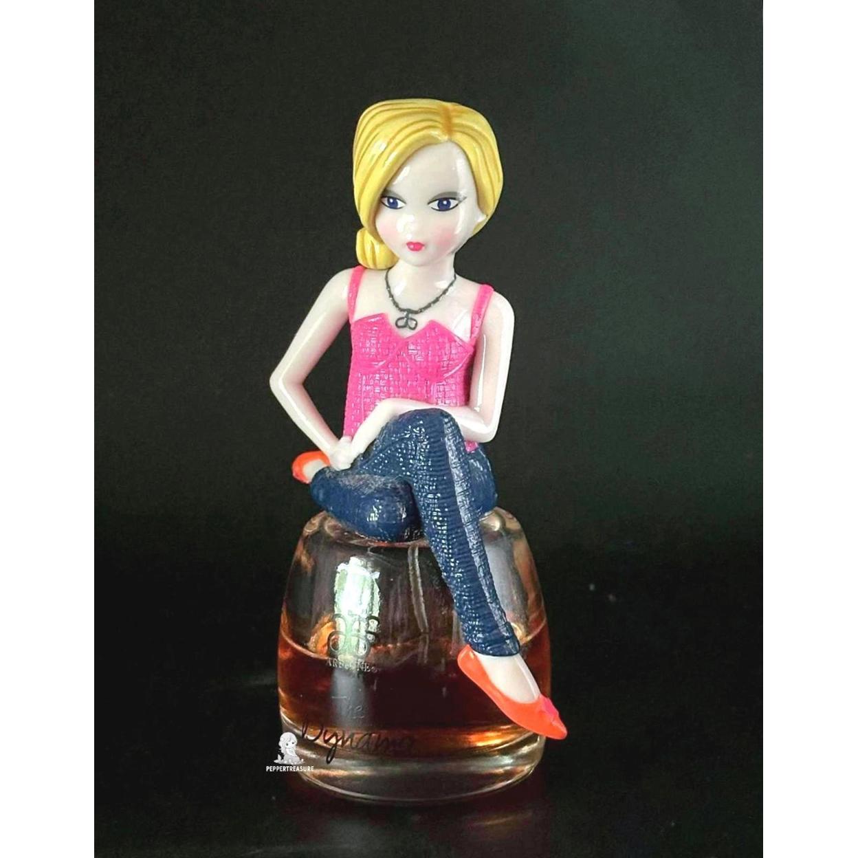 Charming Perfume Bottle Figurine - Fashionista Design